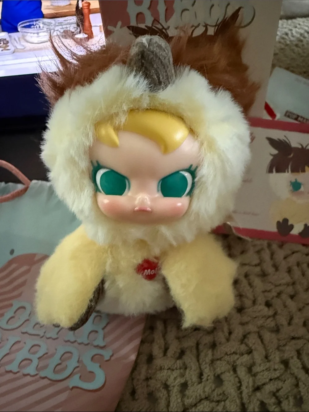PopMart Dear Birds Series-Plush Pendant (My Sweet Trouble)
